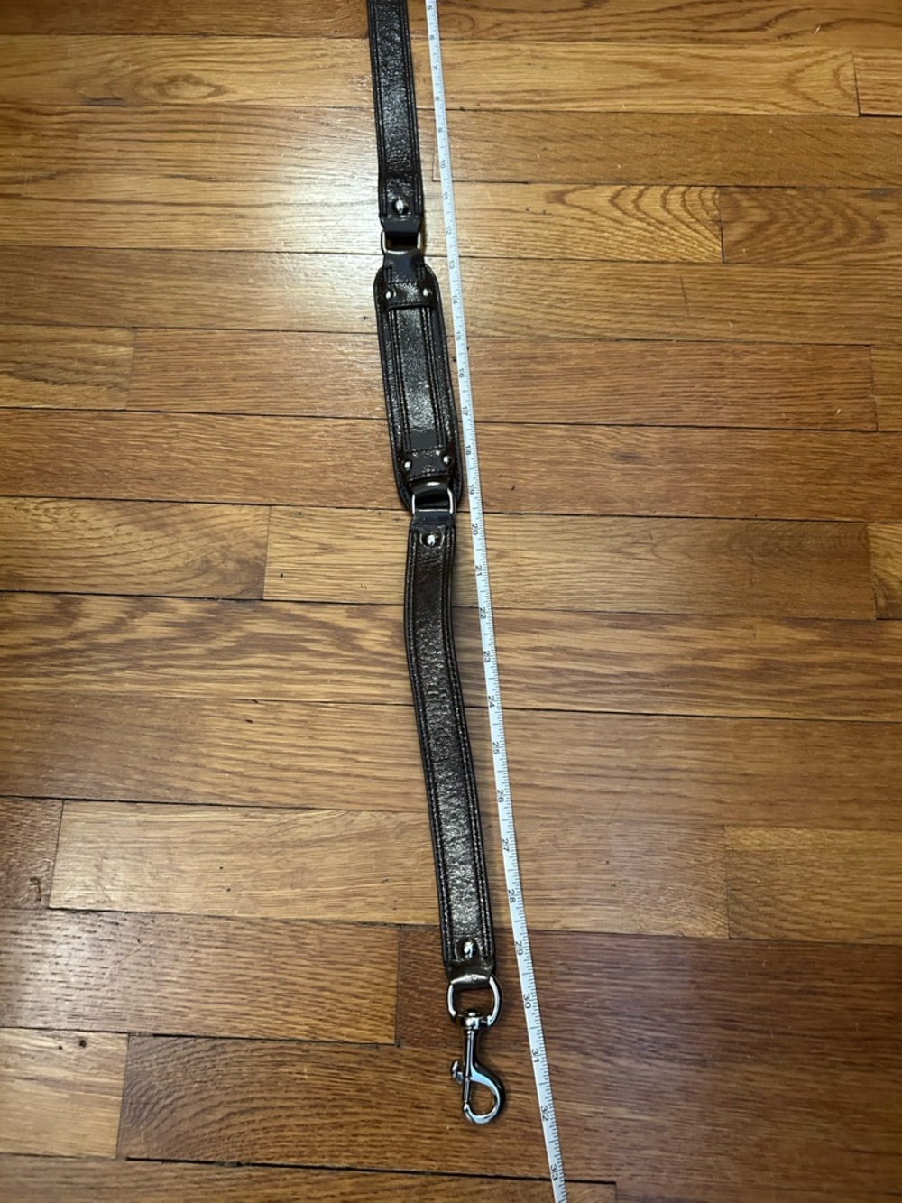 Vintage Coach Satchel Handbag Replacement Strap Patent Leather - Picture 5 of 7